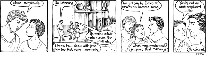 He's quite disciplined in that area, in fact.