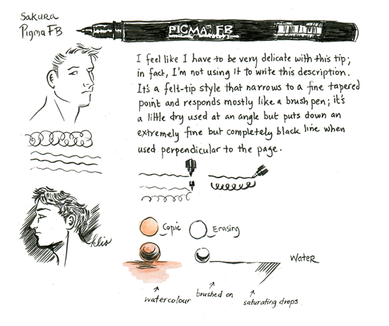 Sakura Pigma Professional Brush Pen FB